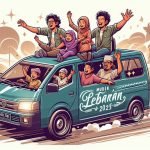 Ilustrasi mudik atau pulang kampung di momen Lebaran 2025 (AI/SA)