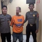 Pelaku pencurian sepeda motor saat diamankan kepolisian (Hum Polres Tanjung Perak)