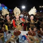 Festival Rujak Uleg 2025 berlangsung meriah di Surabaya Expo Center (SBEC) pada Sabtu (17/5/2025) malam.