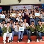 Pelatihan kepemimpinan bertajuk Nextlead: Lead to Solve bagi pengurus dan anggota OSIS SMAK Santo Yusup, Senin (28/4/2025).