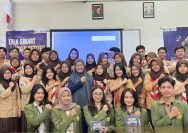 dok. Pelatihan public speaking di SMA GIKI 2 oleh mahasiswa dan dosen Ilkom UPN 'Veteran' Jatim.