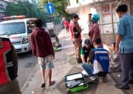 Penanganan kedaruratan korban kecelakaan di Surabaya (dok. CC 112)