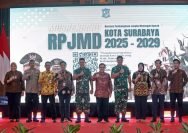 Musrenbang RPJMD 2025-2029 di Graha Sawunggaling Kantor Pemkot Surabaya pada Jumat (2/5/2025).