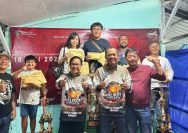 Walikota Surabaya Fishing Championship 2025" di Fourplay Fishing Surabaya, Jalan Memet Sastrowiryo No 3-5 Komplek AL Kenjeran, Minggu (18/5/2025).