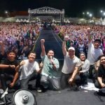 Konser puncak perayaan Hari Jadi Kota Surabaya (HJKS) ke-732 di SBEC pada Sabtu (31/5/2025) malam.