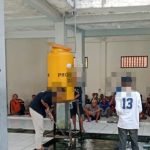 Para pemuda yang terjaring menjalani pembinaan sanksi sosial di Liponsos Keputih Surabaya (dok. Satpol PP Surabaya)