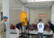 Para pemuda yang terjaring menjalani pembinaan sanksi sosial di Liponsos Keputih Surabaya (dok. Satpol PP Surabaya)