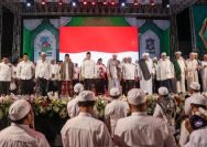Surabaya Bersholawat di Surabaya Expo Center (SBEC), Jalan Kusuma Bangsa, Kamis (12/6/2025) malam.