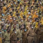 dok. Apel ASN di Balai Kota Surabaya.
