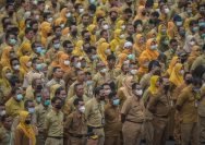 dok. Apel ASN di Balai Kota Surabaya.