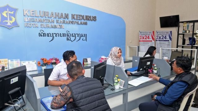 Kantor Kelurahan Kedurus, Kecamatan Karangpilang Surabaya (Ist)