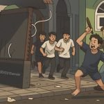 Ilustrasi Tawuran Remaja