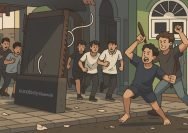 Ilustrasi Tawuran Remaja