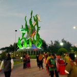 Ilustrasi: Patung Suro dan Boyo di Taman Suroboyo, Kenjeran Surabaya (dok. Surabaya Aktual)