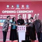 Acara pembukaan Surabaya Great Expo (SGE) 2025, Rabu (13/8/2025).