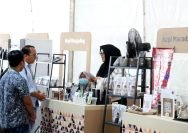 Java Coffee & Flavors Fest (JCFF) 2025 di kawasan Kota Lama, Surabaya, Sabtu (23/8/2025).
