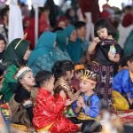 Lomba PPT Vaganza dan Penyerahan Penghargaan Balai Baca, di Halaman Balai Kota Surabaya, Sabtu (2/8/2025).