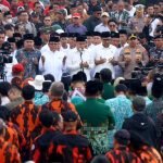 Deklarasi Jogo Suroboyo di Tugu Pahlawan Surabaya, Kamis (4/9/2025).