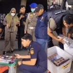 Giat operasi gabungan peredaran rokok ilegal di wilayah Surabaya Selatan (dok. Satpol PP Surabaya)