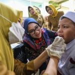 dok. Imunisasi anak di Kota Surabaya (Istimewa)
