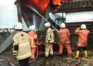 dok. Penanganan peristiwa kebakaran di Kota Surabaya