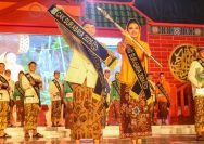 Grand Final Pemilihan Duta Wisata “Cak dan Ning” Tahun 2025 di Tugu Pahlawan Surabaya, Sabtu (11/10/2025).