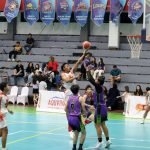 Pertandingan cabang olahraga basket dalam Kejuaraan Multi Event Piala Wali Kota Surabaya Tahun 2025 (dok. Pemkot Surabaya)