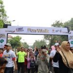 Fun Walk Puncak Bulan Bhakti Karang Taruna (BBKT) Kota Surabaya Tahun 2025, Minggu (16/11/2025).