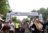 Fun Walk Puncak Bulan Bhakti Karang Taruna (BBKT) Kota Surabaya Tahun 2025, Minggu (16/11/2025).