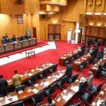 Rapat Paripurna Raperda APBD Surabaya Tahun Anggaran 2026, di Gedung DPRD Surabaya, Senin (10/11/2025).