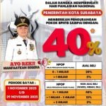 Flyer diskon BPHTB Surabaya (Pemkot Surabaya)