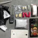 Sejumlah barang bukti yang berhasil diamankan aparat kepolisian. (dok. Satresnarkoba Polrestabes Surabaya)