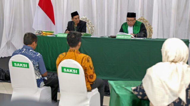 Sidang perwalian anak di Convention Hall Arief Rahman Hakim, Surabaya, Kamis (16/7/2026). Foto/Pemkot Surabaya